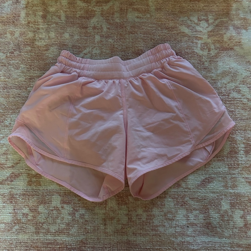 Like new light pink lululemon shorts